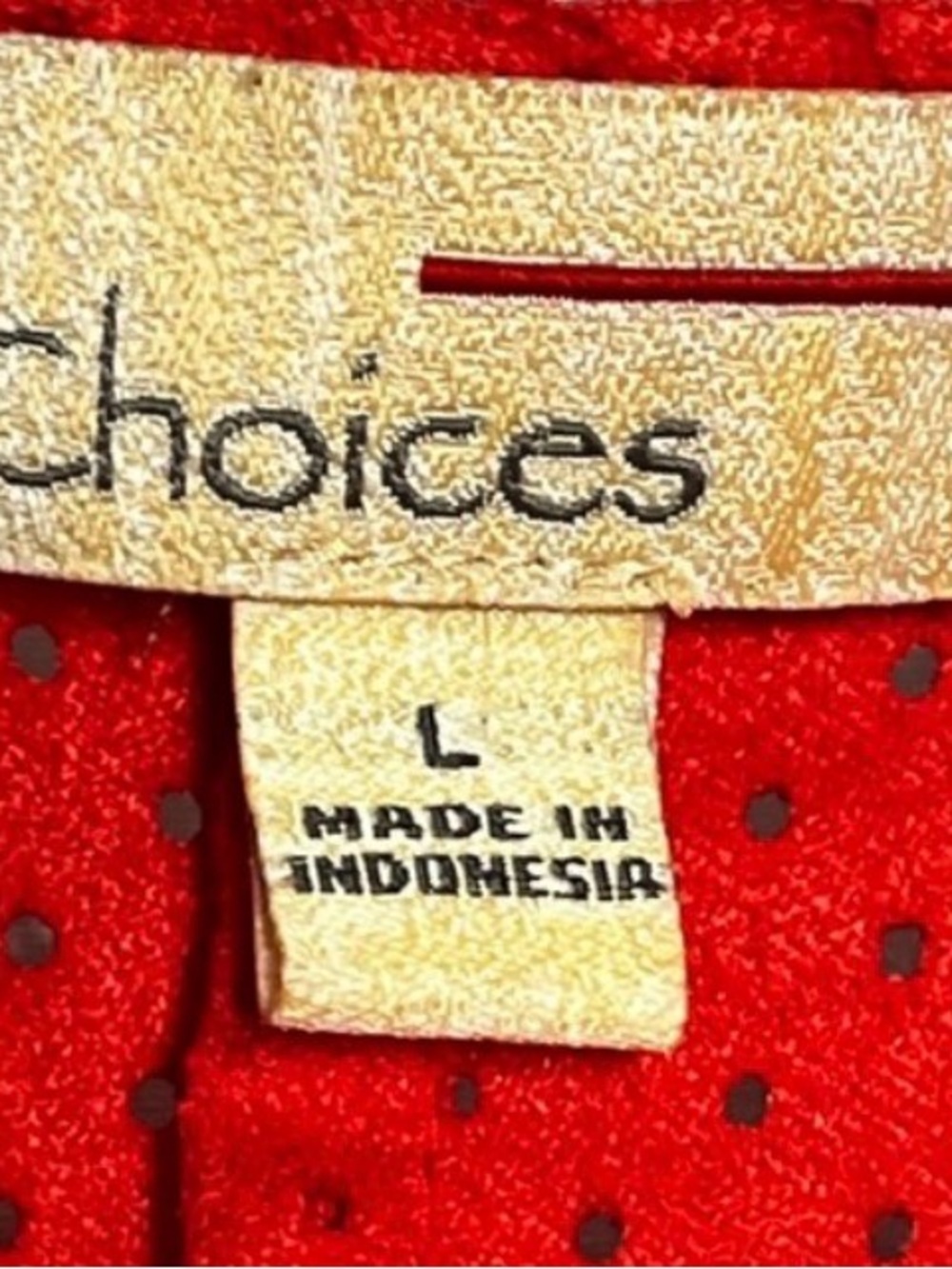 Choices Red Ruffle-Front Open Blazer - Picture 6 of 8
